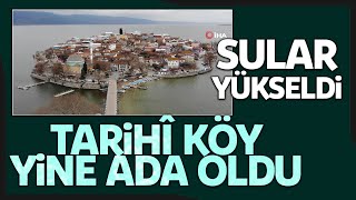 Bursa'nın Venedik'i Gölyazı Yeniden Ada Oldu