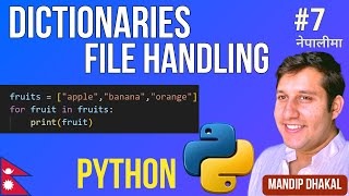 Master Python Dictionaries & File Handling | Add, Edit, Remove, Read, Write Files in Python