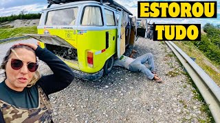 A KOMBI QUEBROU NO MEIO DO NADA  NA RUTA 3  VOLTANDO DO USHUAIA  #motorhome #vanlife #kombi Ep.119