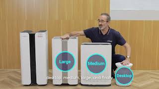 Cleanforce air purifier for home large room, No contest competition with Superior Design