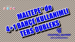 --SATILDI--Maltepe Sahile Yakın Bahçe Kullanımlı Dubleks