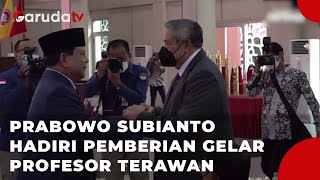 Menhan RI Prabowo Subianto Hadiri Pemberian Gelar Profesor Letjen TNI (Purn) Terawan Putranto