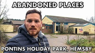 Exploring ABANDONED Holiday CAMP PONTINS in Hemsby