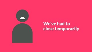 We're Closing Video Template (Editable)