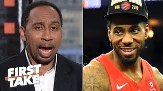 Stephen A. will forgive the Knicks and apologize if Kawhi signs | First Take