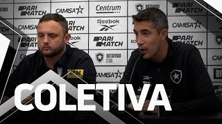 Coletiva pós-jogo com André Mazzuco e Bruno Lage  | Atlético-MG x Botafogo