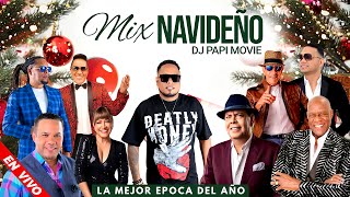 🇩🇴 🎄MIX NAVIDEÑO MERENGUE CLÁSICO  Y TÍPICO  DJ PAPI MOVIE BAILABLE  EN NAVIDAD LA MEJOR EPOCA 🎅🏻