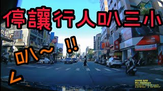 停讓行人是在叭蝦小？【王男】  #三寶  #行人地獄