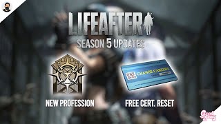 LifeAfter: Season 5 Update FREE CERT. RESET + New Profession: Ark Knight