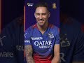 ‘If you could be a celebrity for a day, who would you choose’ ft. RCB cricketers | IPL 2024