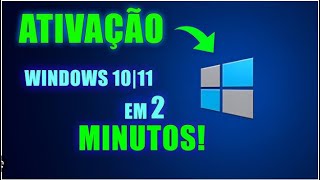 COMO ATIVAR WINDOWS 10/11 (PERMANENTE) SEM PROGRAMA