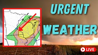 Tornado Outbreak? MORE Severe Weather Possible! Live Storm Chaser Discussion - Weather Update