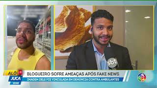 Blogueiro sofre ameaças após fake news