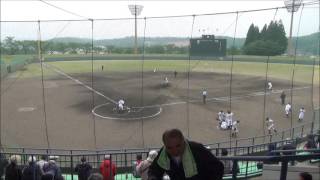 2016春季県大会　磐城高校対田村