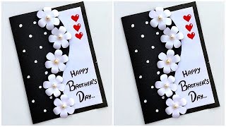 Happy Brother's day card making easy 2023 / DIY Brothers day greeting card easy