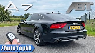 Audi A7 ABT 3.0 TFSI | REVIEW on Autobahn by AutoTopNL