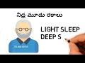 how to sleep better right sleeping position for good health sleep healthy in telugu