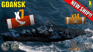 NEW Destroyer Gdańsk 7 Kills \u0026 137k Damage | World of Warships Gameplay