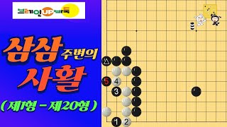 바둑강좌 #117-삼삼주변의 사활(제1형-제20형)