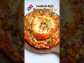 Homemade Domino's Style Valcano Cheesy Veg Pizza || Evening Snacks Receipe #shorts #valcanopizza