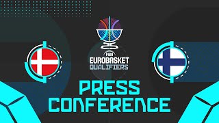 Denmark v Finland - Press Conference | FIBA EuroBasket 2025 Qualifiers