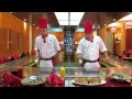 Teppanyaki show at Benihana in Beach Rotana Abu Dhabi