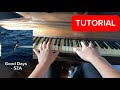 *HOW TO PLAY* “Good Days” - SZA Piano Tutorial