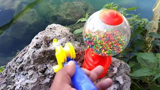 [Suggest in Desc] WORLD'S FIRST Gumball Machine AQUARIUM! DIY