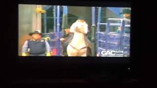 Barrel racing 2012 NFR Round 8