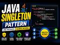 Java Singleton Design Pattern Explained | Thread Safe, Bill Pugh, Enum & Real-World Examples