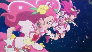 Cure Dream And Cure Grace Fights Together! [Precure Best Fight Scenes]