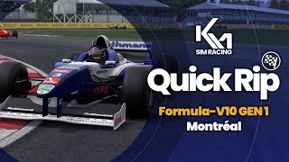 Formula 1 V10 at Montreal - A tough AMS2 race!