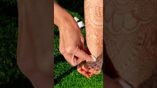 how to remove mehndi from hand In 2 minute/mehndi removing hack