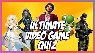 Ultimate Video Game Quiz #1 - Images, Music, Characters, Locations, Items and More!