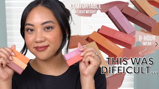 NEW HUDA BEAUTY LIP BLUSH FULL COLLECTION | SWATCHES + REVIEW + MINI WEAR TEST