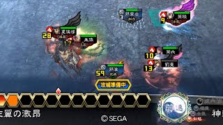 [三国志大戦]大紅蓮疾風の騎馬単動画277 武力凄い