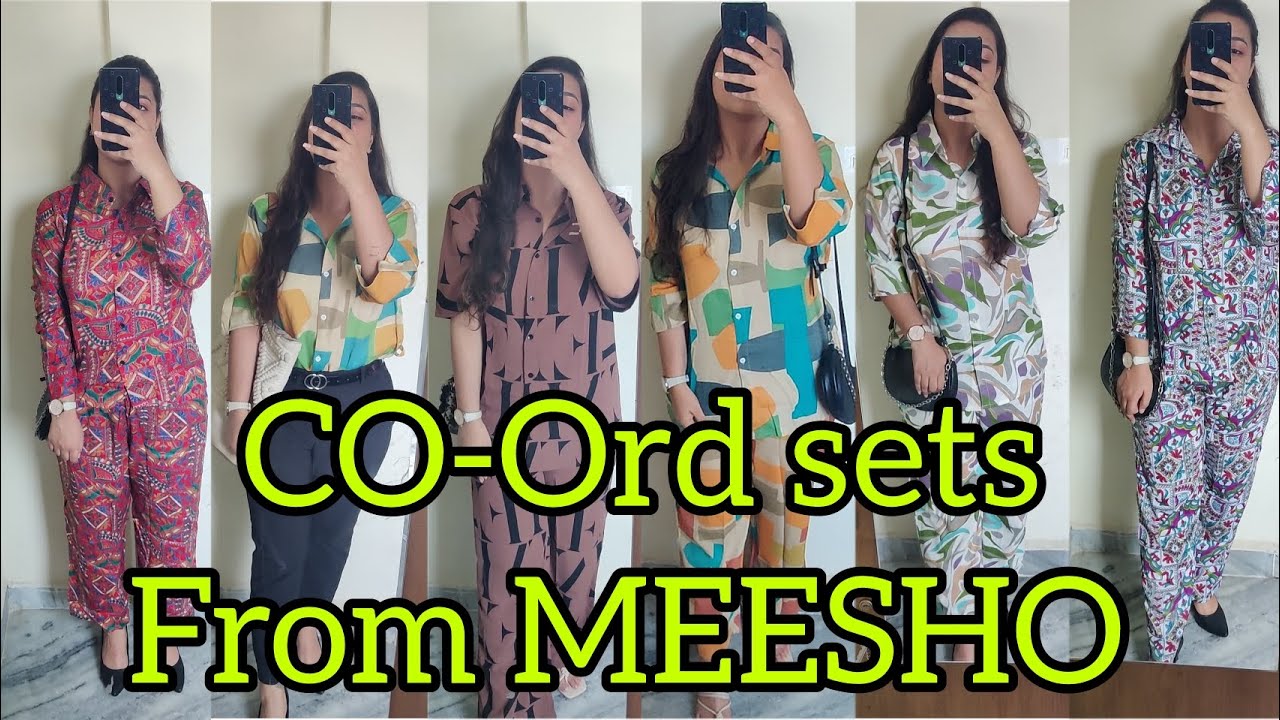 Co Ord Set From Meesho рџќѓ Under Rs 500 рџќѓ Coordsets Meesho Style