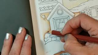 Part 2: Color With Me in Nice Little Town 5 | Polychromos Tips and Tricks