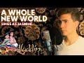 A Whole New World (Sing-Along) as Jasmine - Aladdin (Male Part Only Karaoke Cover) by Pablo daBari