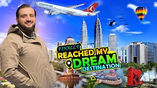 arrived in kuala lumpur dream destination | کوالالامپور: زما د هیله ځای ته سفر | kuala lumpur vlog