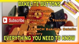 Vintage Buttons Bakelite How to Test French Bakelite History Care Storage