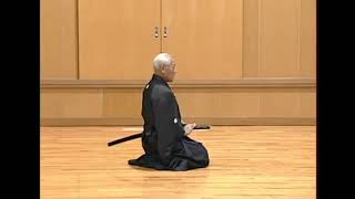 Iaido MSDR Shoden 03 Uto 右刀 Kawaguchi Toshihiko Sensei