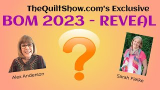 Alex Anderson LIVE - The Quilt Show Block of the Month 2023 Revealed