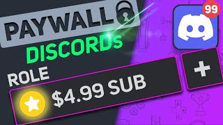 🛡️💰 Paid Discord Sub Roles = SUPER EASY! [ Tutorial ]