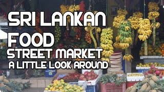 Sri Lanka Street Market Food