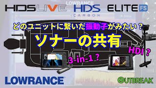 HDS LIVE、HDS Carbon、ELITE FS間でのソナーの共有方法をご紹介。