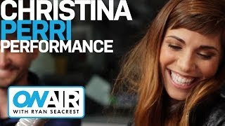 Christina Perri "Be My Forever" Acoustic | Performance | On Air with Ryan Seacrest