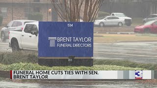 Funeral home cuts ties with Sen. Brent Taylor; starts rebranding
