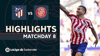 Resumen de Atlético de Madrid vs Girona FC (2-1)