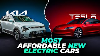 TOP 10 Most Affordable NEW Electric Cars of 2024